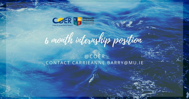 6 month internship post available – Combined resource exploitation