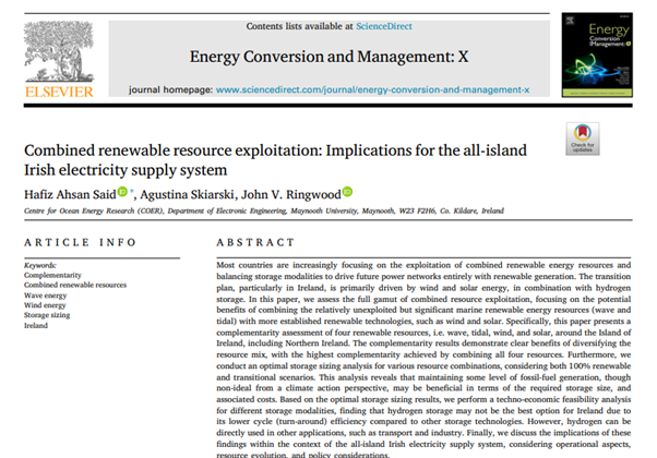 New paper on combined resources
