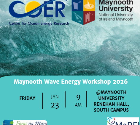Maynooth Wave Energy Workshop 2026!
